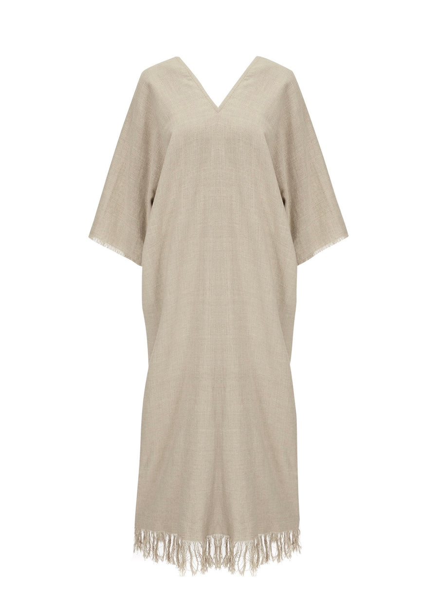 V-NECK TASSEL DRESS | MISSING YOU ALREADY