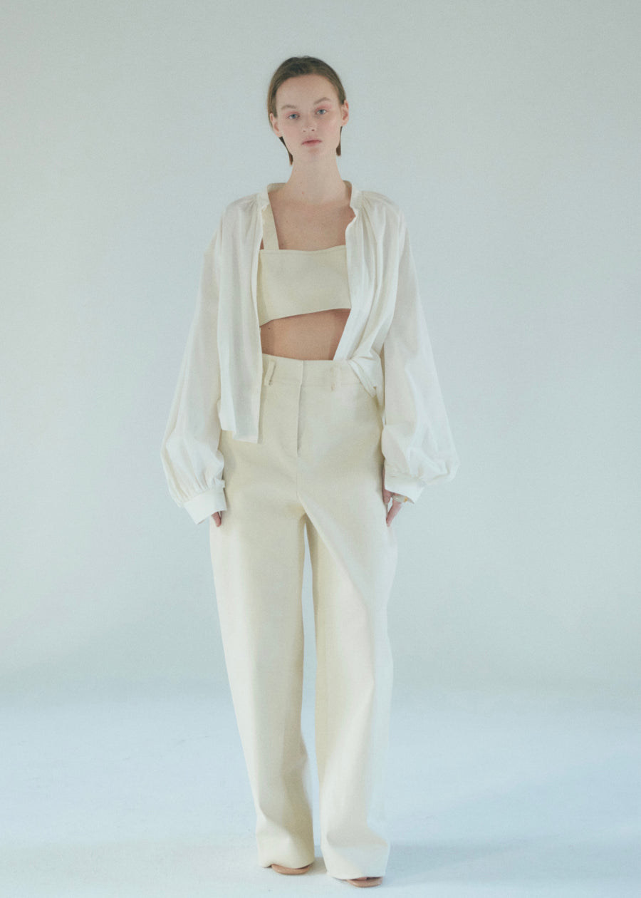 Airy Pants ( IVORY )| LEHA