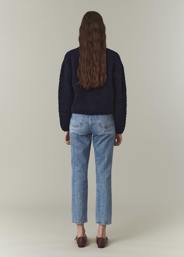 [Re-stock] Belle Boucle Cardigan (Navy)