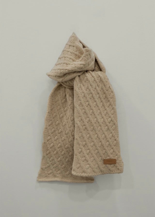 Noel Cable Knit Muffler (2 Colors)