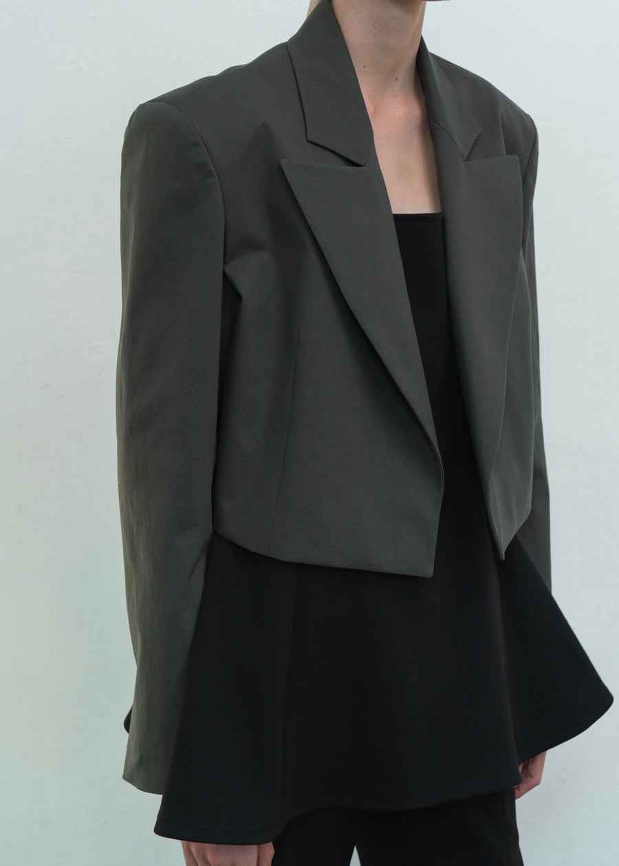 CROPPED JACKET | L E H A