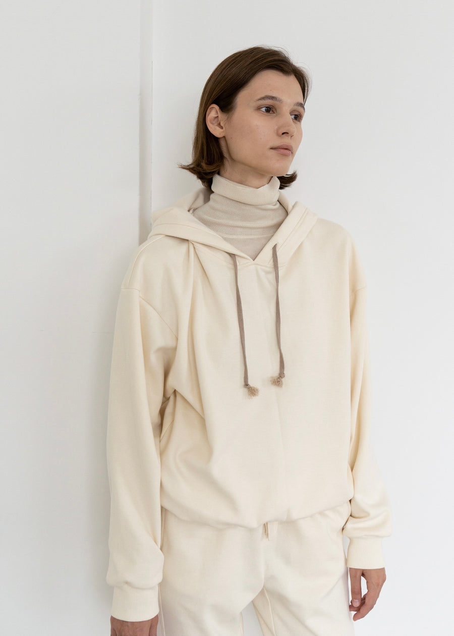 Sophie Cotton Hoodie Sweatshirts | LEHA