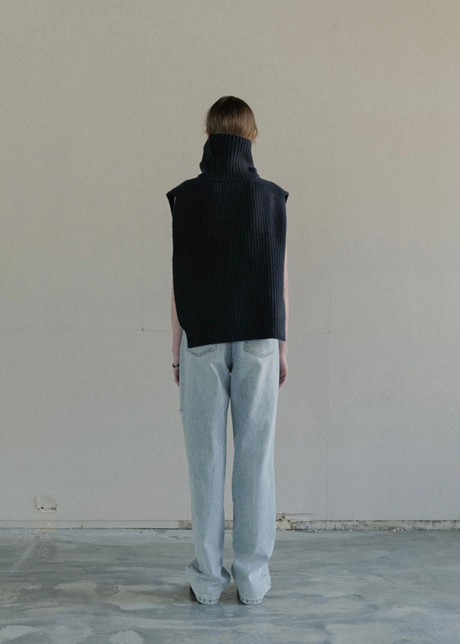 [LEHA] ACTON KNIT VEST -3 COLORS