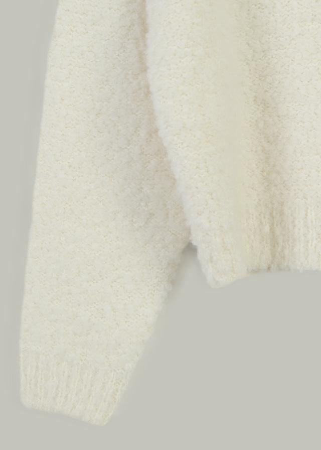 [Re-stock] Belle Boucle Cardigan (Ivory)
